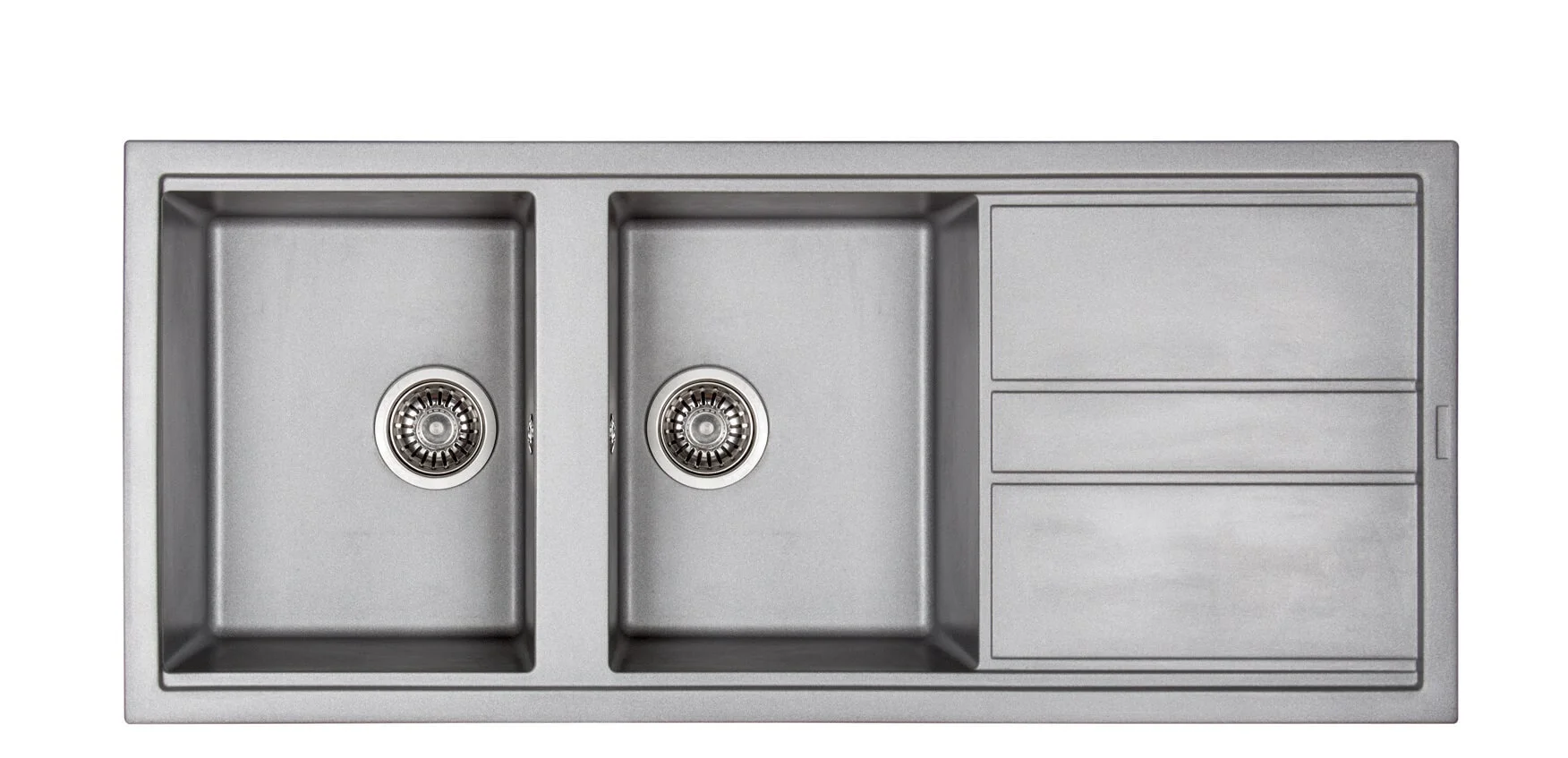 سینک گرانیتی به رنگ طوسی